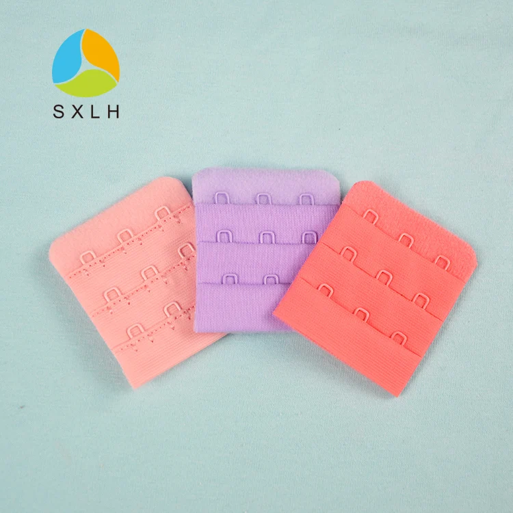 Bra hook and eye closure in beautiful color for sewing fashion Lingerie