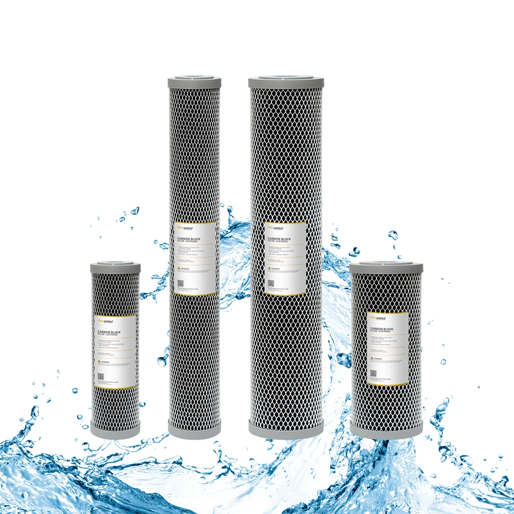 Water purifier Replacement Pre Home Coconut Shell Active Carbon Block CTO Water Filter Cartridge For Hyundai Water Filters