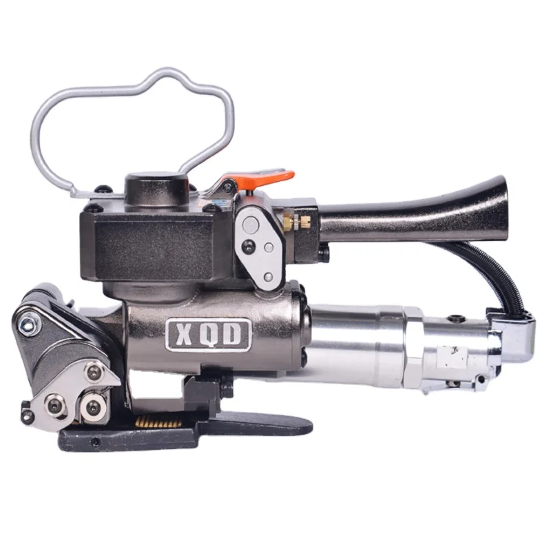 Manufacturer Selling Timber Fiber Cement Used Clothes Baling Strapper Banding Tool Plastic Pneumatic Strapping Machine