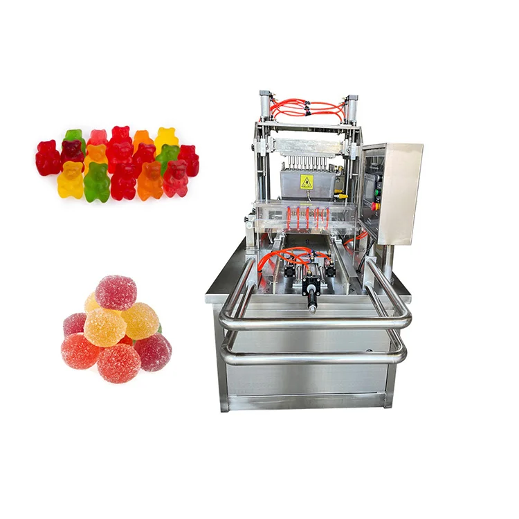 Stainless Steel Commercial Gummy Candy Pectin Fudge Casting Machine Jelly Candy Making Machine