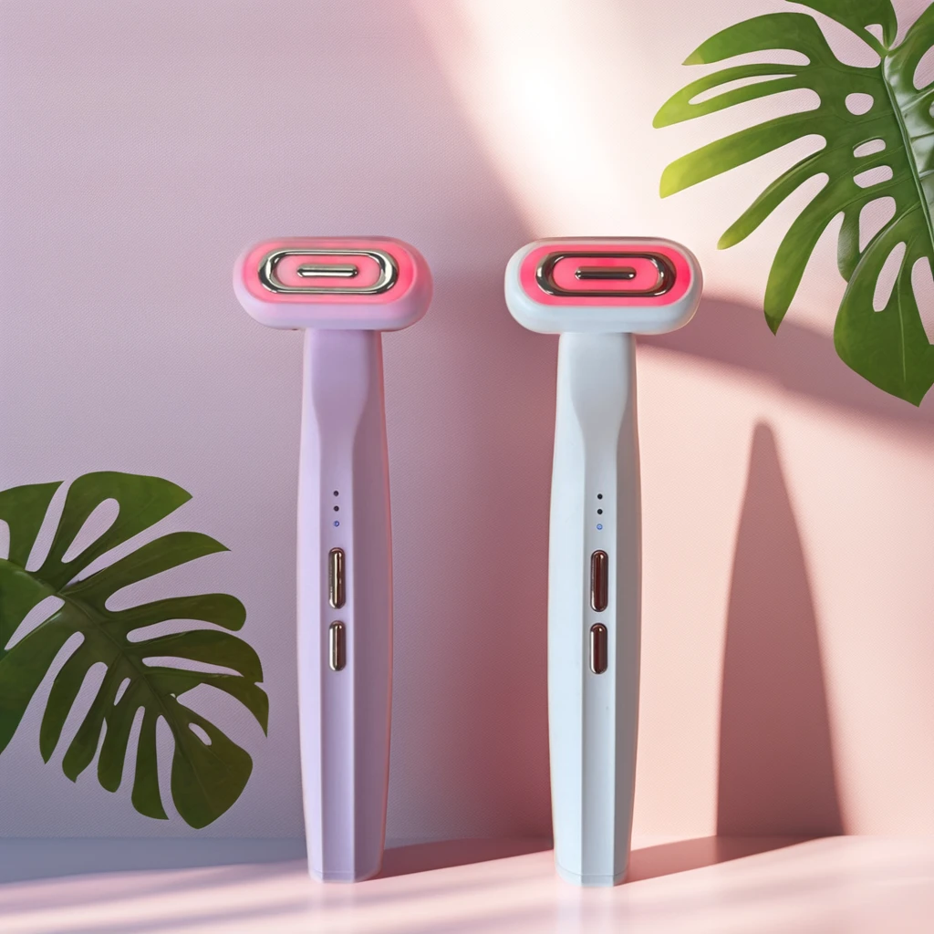 Portable Light Therapy EMS Microcurrent Facial Wand Eye Care Tool Beauty Wand Handheld Machine