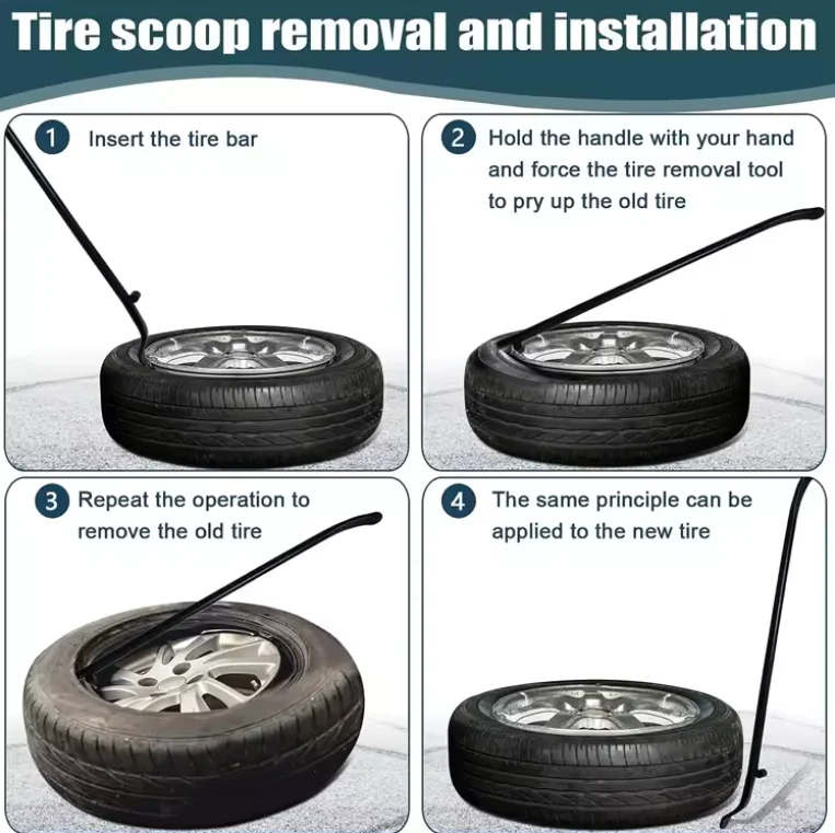 High Quality Factory Price Truck Tyre Crowbar Mount and Demount Tool Pry Bar Tire Lever