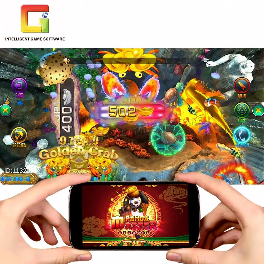 Newest Trending Fish Shooting Game  Stable Mobile Online Fish Game Panda Master