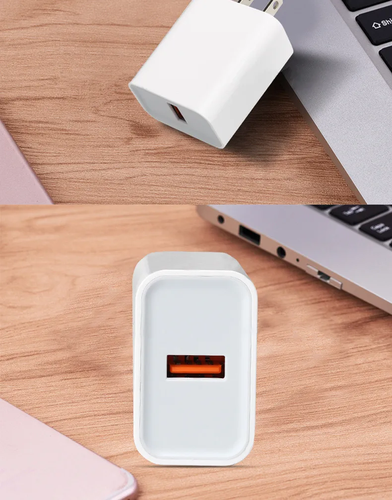 
USA Wholesale high quality Fast Wall Desk Phone Charger AC Adapter 5V 3A USB Port 