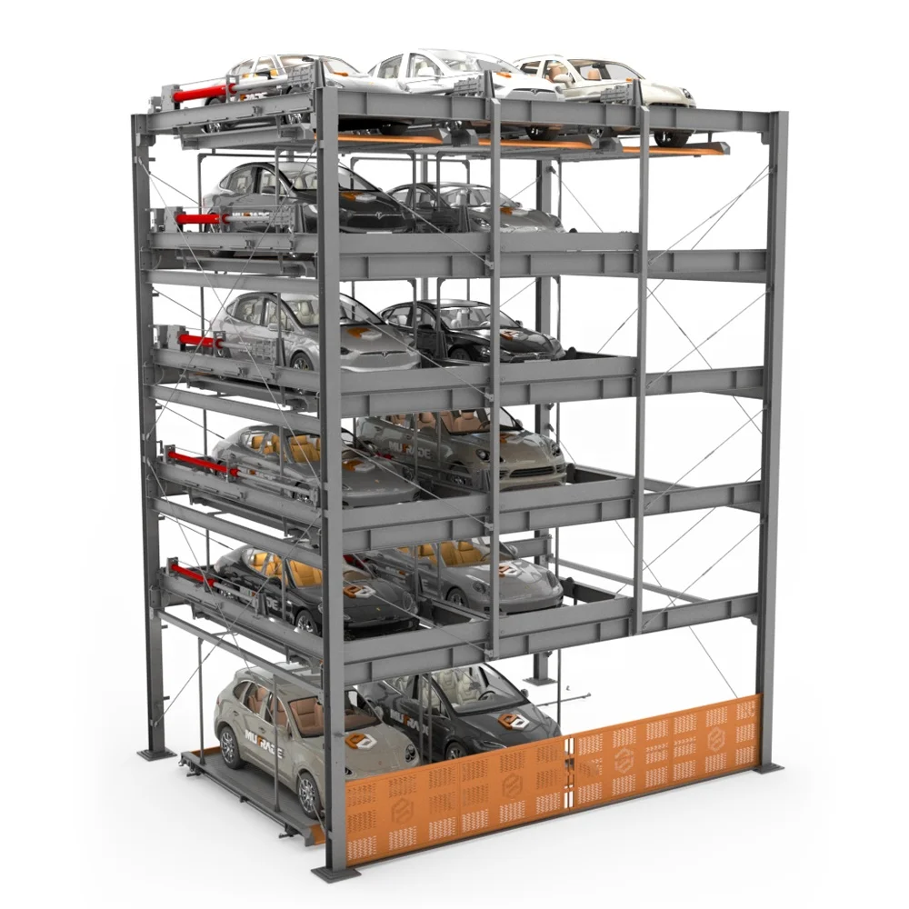 Hydraulic Garage Equipment Semi-Automatic Puzzle Parking System