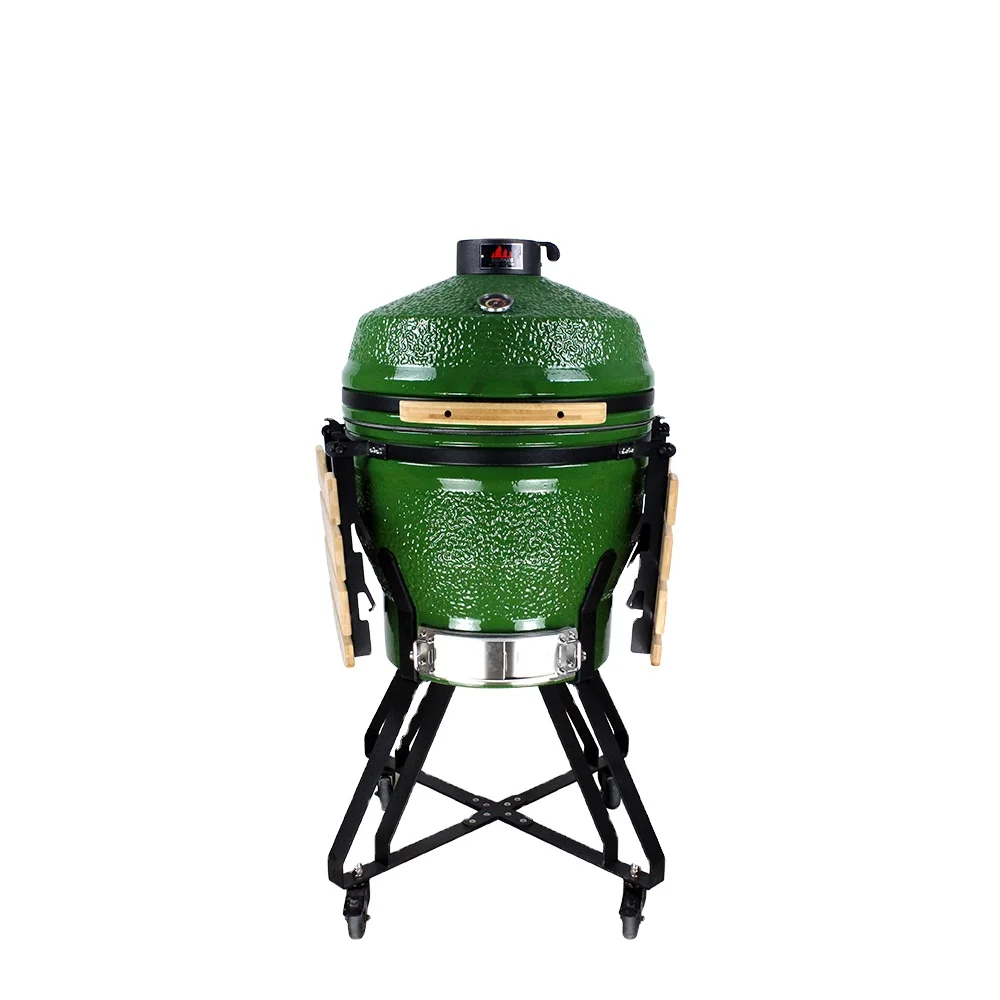 Hot Selling KIMSTONE 22 Inch Barbecue Kamado Grill Charcoal Use For Backyard Cooking