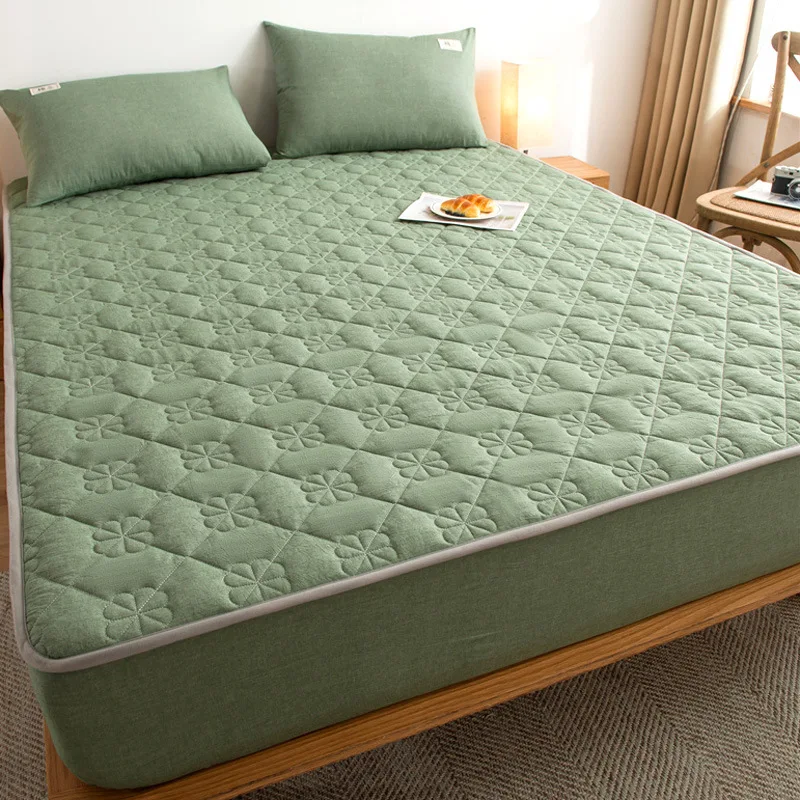 Водонепроницаемый защитный матрас с защитой от замыкания, покрывало для матраса, покрывало для кровати, простые чехлы из ПВХ с защитой от Gsm