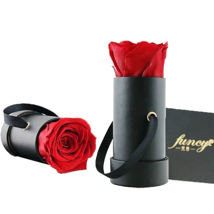 
Valentine Wholesale Luxury Gift Immortal Long Lasting Forever Eternal Rose Flower Box Everlasting Stabilized Preserved Roses 
