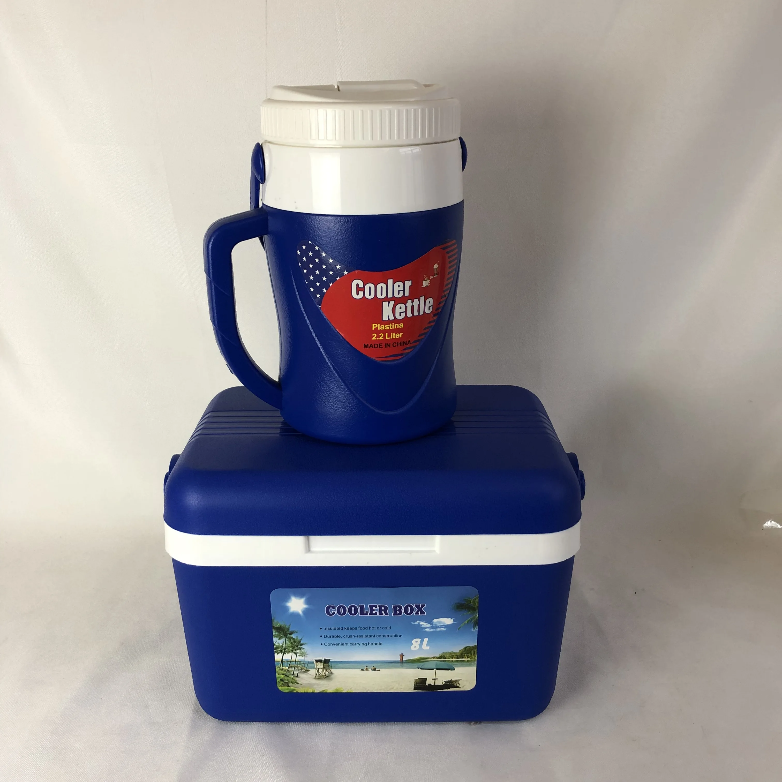 5pcs cooler and sports kettle set