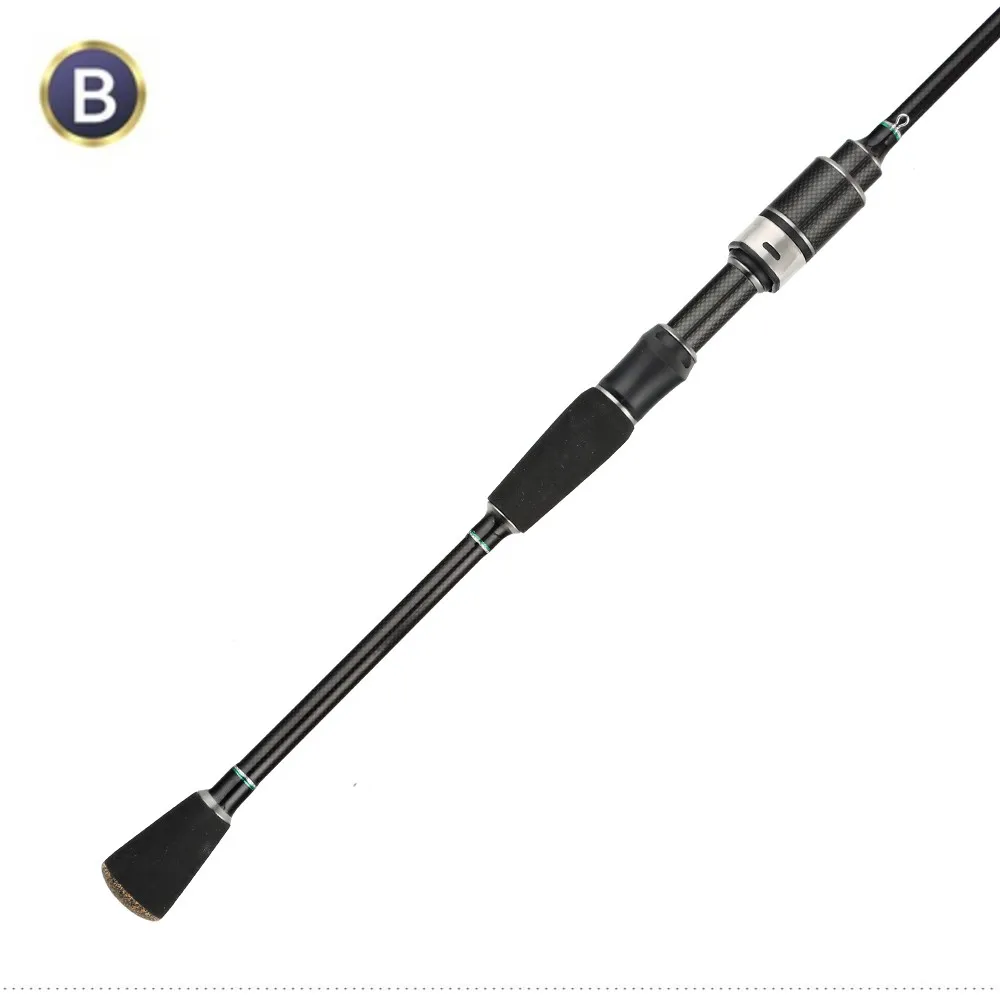 OEM ODM China Connecting Glory 2 Section 1.8m solid carbon fiber canne spinning Casting Fishing Rod cast Kasking Rod