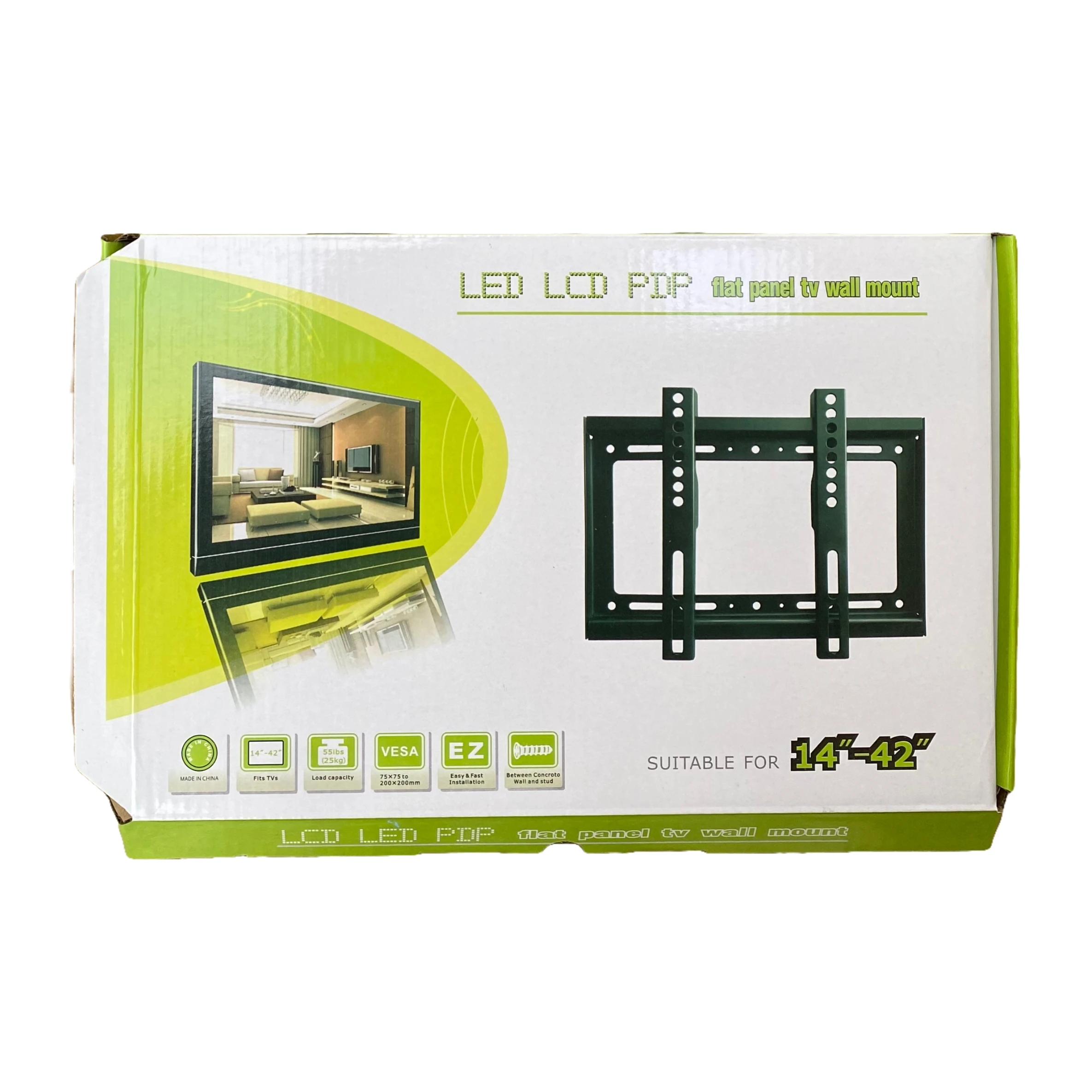 Factory General LED Flat Panel TV Wall Mounted Bracket Fixed TV Bracket