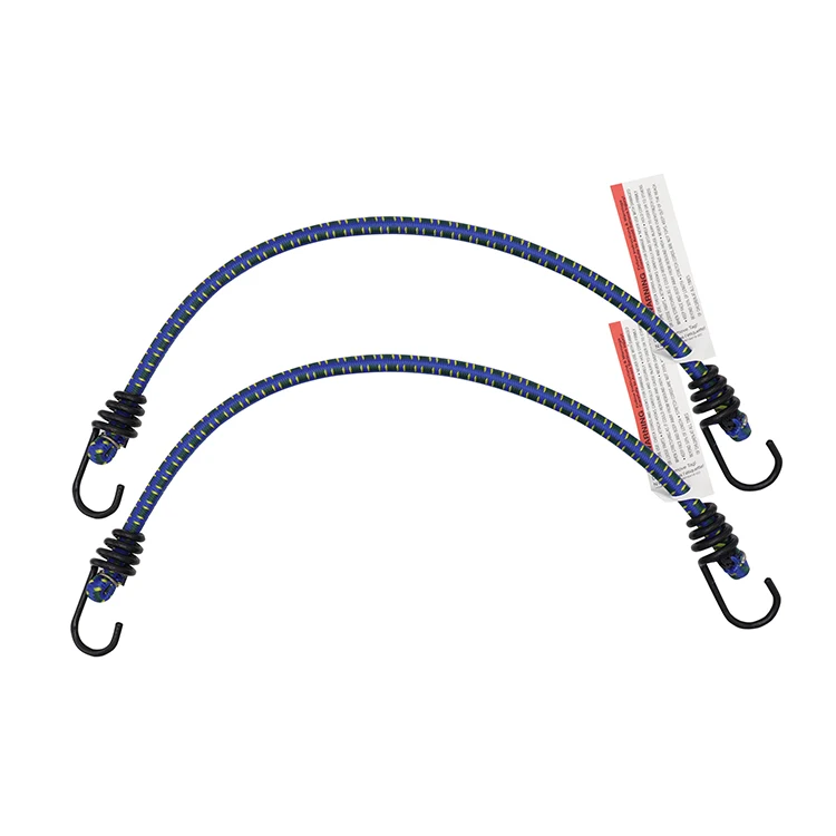 China fashion outdoor high-strength safety rubber and polyester woven bungee cord