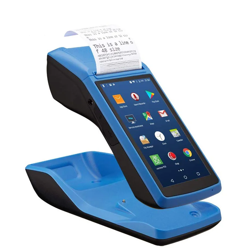 Handheld Pos Android Billing Pos terminal Machine Software Electronics All in One Pos Systems with Barcode Scanner