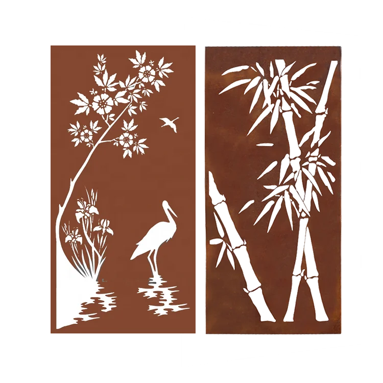 Custom Pattern Metal Panel boing iron art  Wall Art for  Wall Decor To Hang