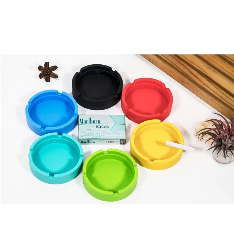 2020 Best Sellers Portable Ashtrays Silicone Cigar Ashtray Custom Ashtray