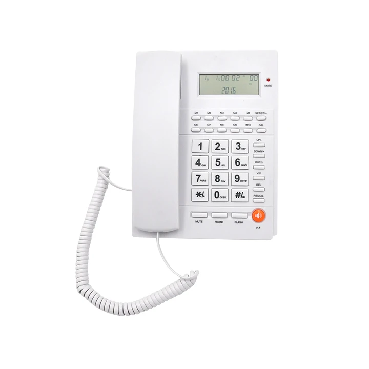 Telephone Caller ID Device Intercom Telephone Set Telephone Analog for Office
