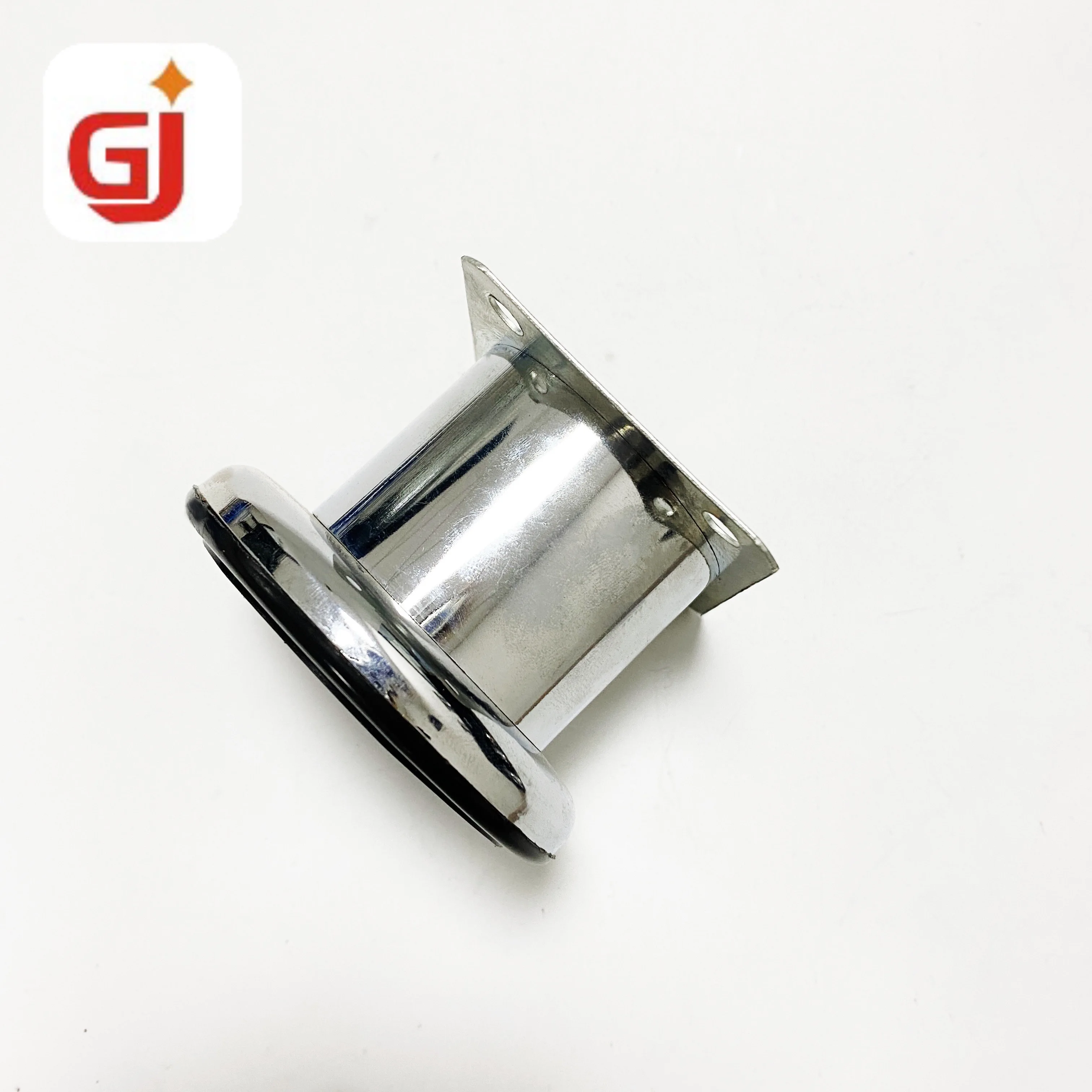 Modern Type 68mm Bottom Straight Tube Furniture Hardware Metal Cabinet Feet Sofa Leg  Bed Legs