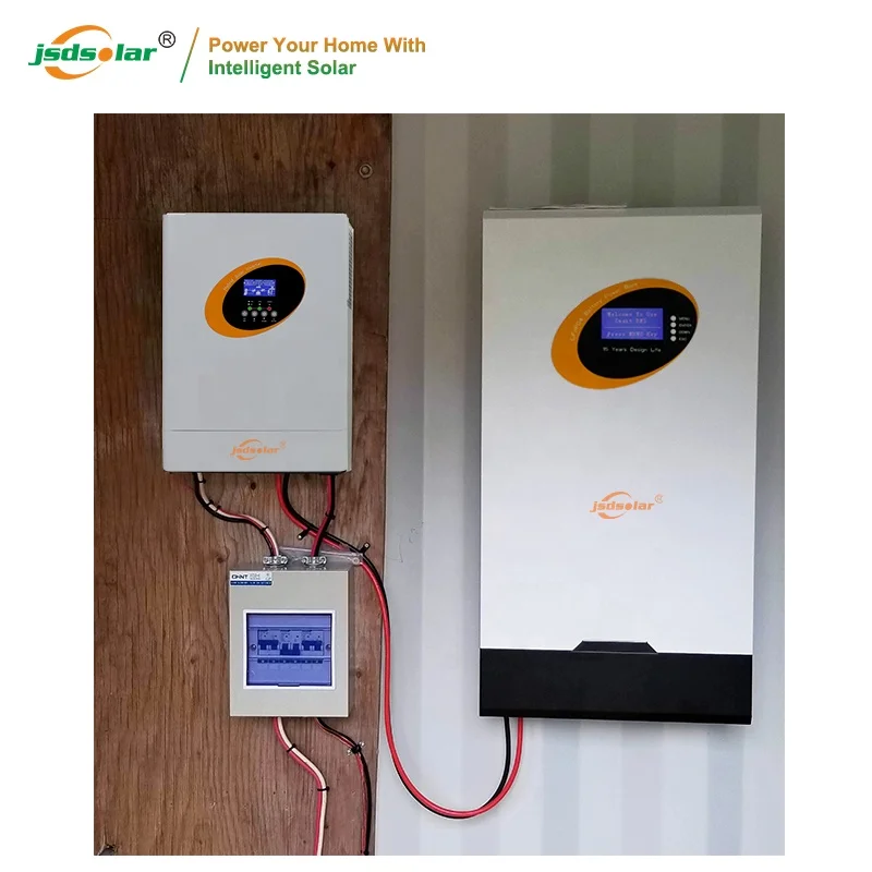 JSDSOLAR Солнечная энергия 5 кВт 10 LifePO4 батарея 48 в 100 Ач 200 литий-ионная аккумуляторная портативная солнечная