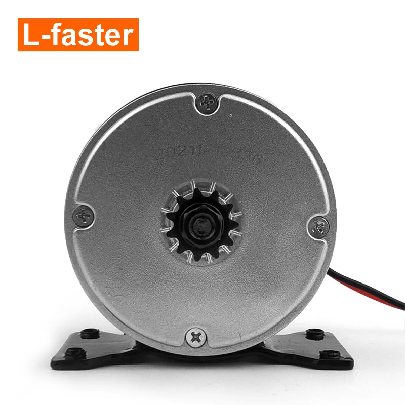 L-faster 24V 250W Electric Scooter Bike Brushed high speed Non-gear Motor 11 teeth sprocket motor kit