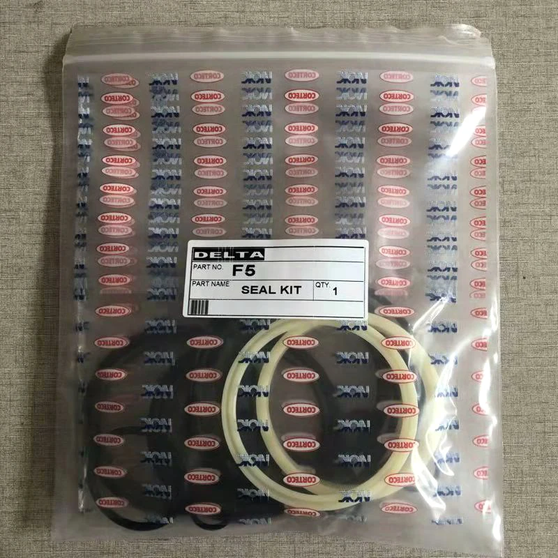 Hydraulic breaker sprare parts stamp kit Delta F20 F35 F45 F50 F3 F4 F6 F7 F10 F5 F15 excavator hammer repair seal kits