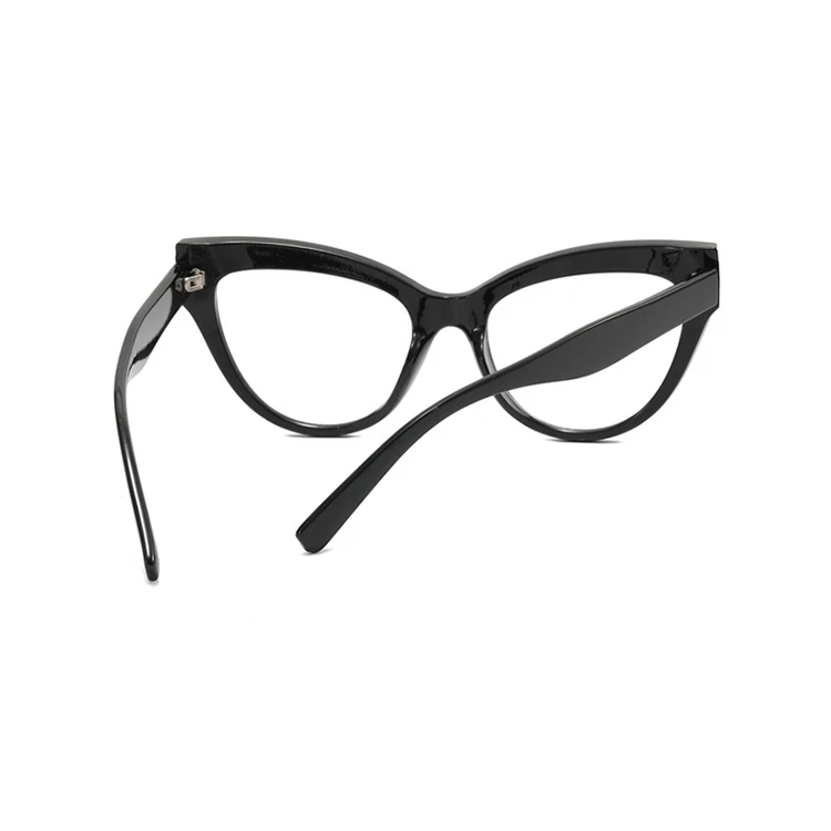 Oversized Eyeglass Frames Fashion Anti-Blue Light Computer Glasses Women Prescription Optical Frame Myopia Cat Eye Sunglasses