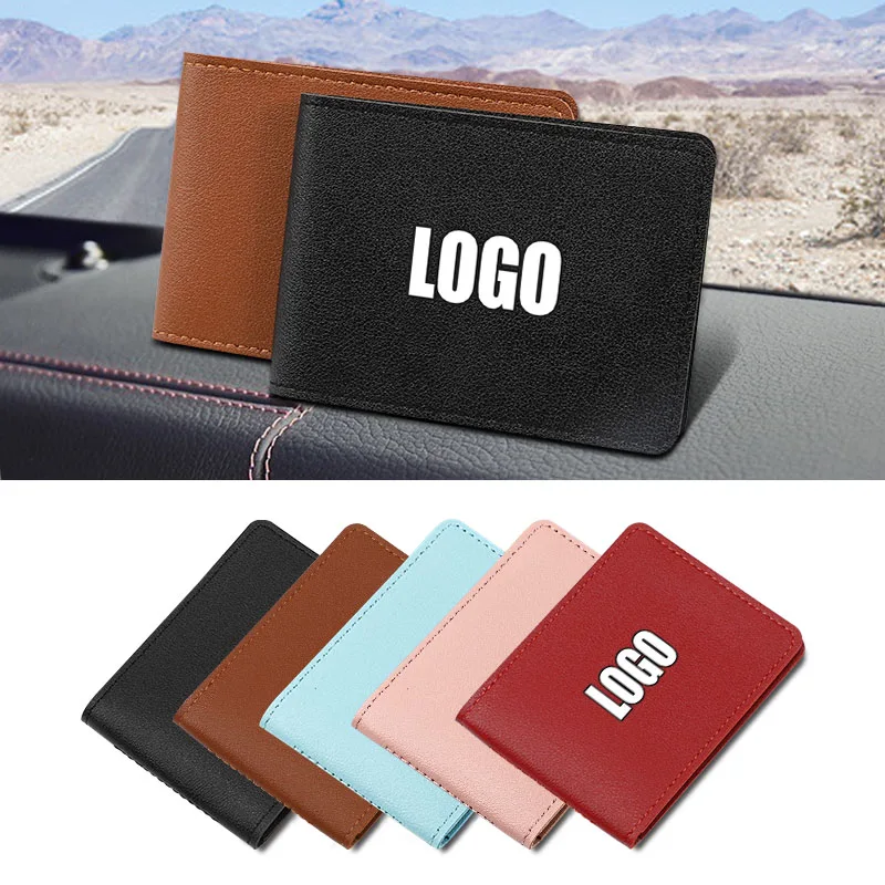 Auto Driver License Bag Wallet Passport Case PU Leather On Cover For Car Driving Documents Card Credit Holder Purse