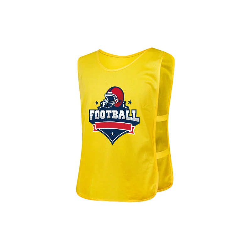 Sports Wear Football Training Mesh Vests Bibs Soccer Training Vests Black Yellow Green Orange Red Blue Pink Sportswear Adults