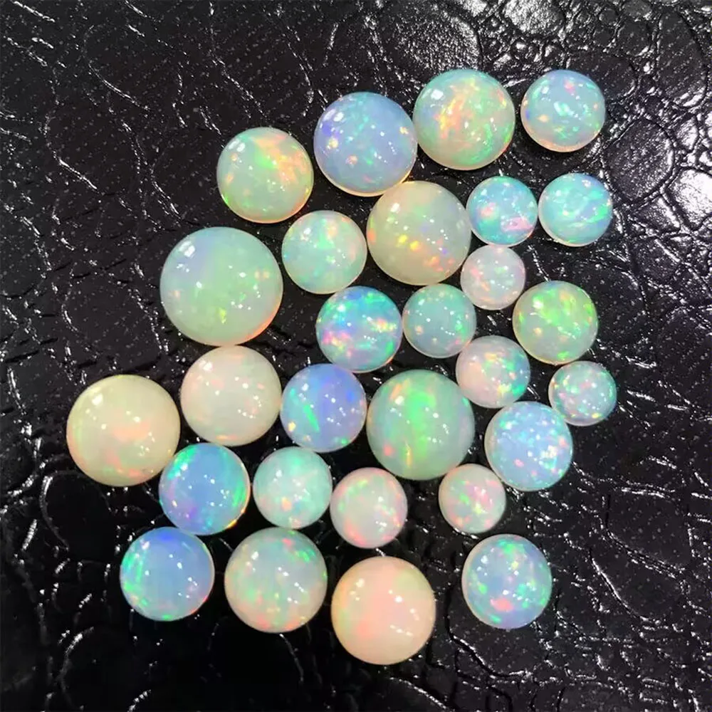 Hot sale high quality opal stone opal jewelry crystal ring diamond cabochon used for all kinds of ring necklace processing