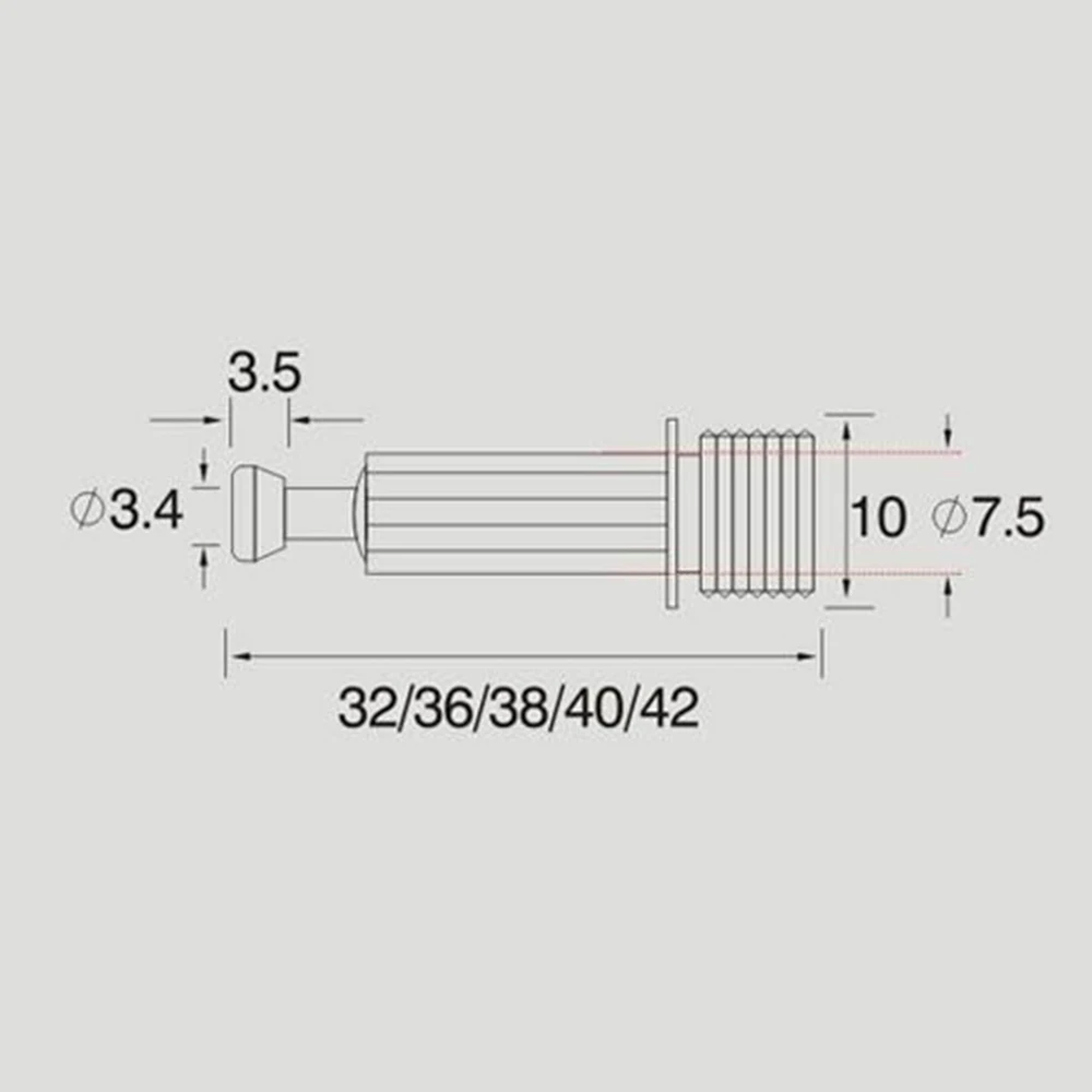 E-SHINING Furniture Connector Eccentric Lock Cconnecting Connecting Minifix Lock Cam Other Furniture Hardware Steel 12*10mm Cm