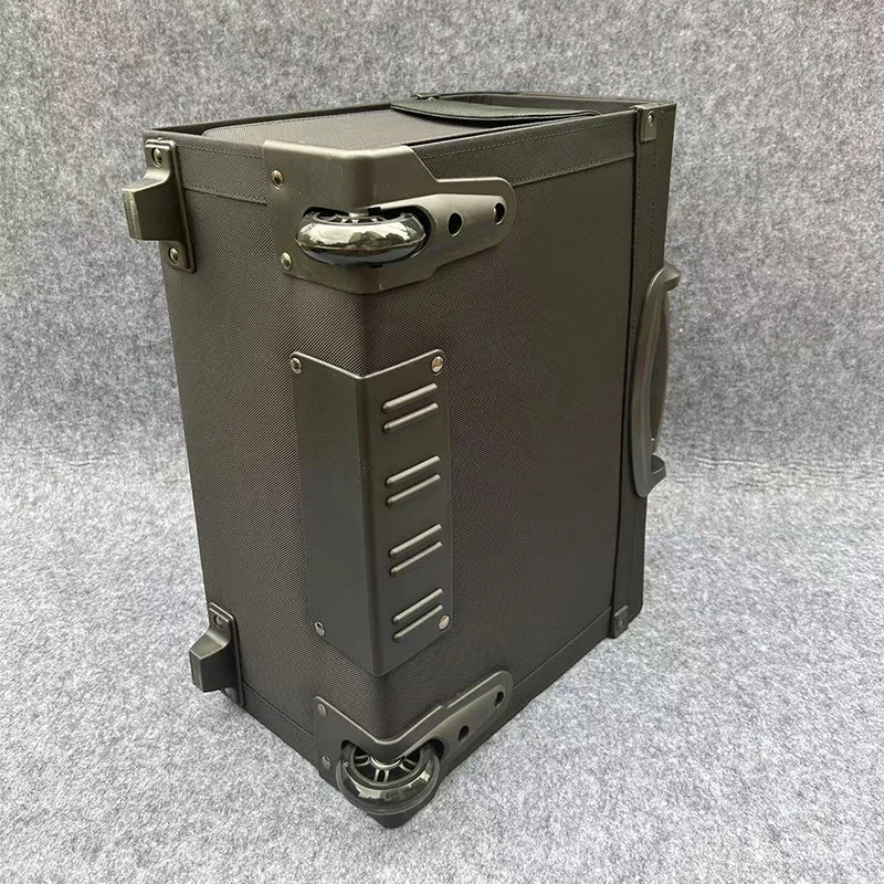 Hot-selling Unisex Customized Soft Suit Case Luggage Trolley High Quality Boarding Pilot Briefcase With Spinner Caster
