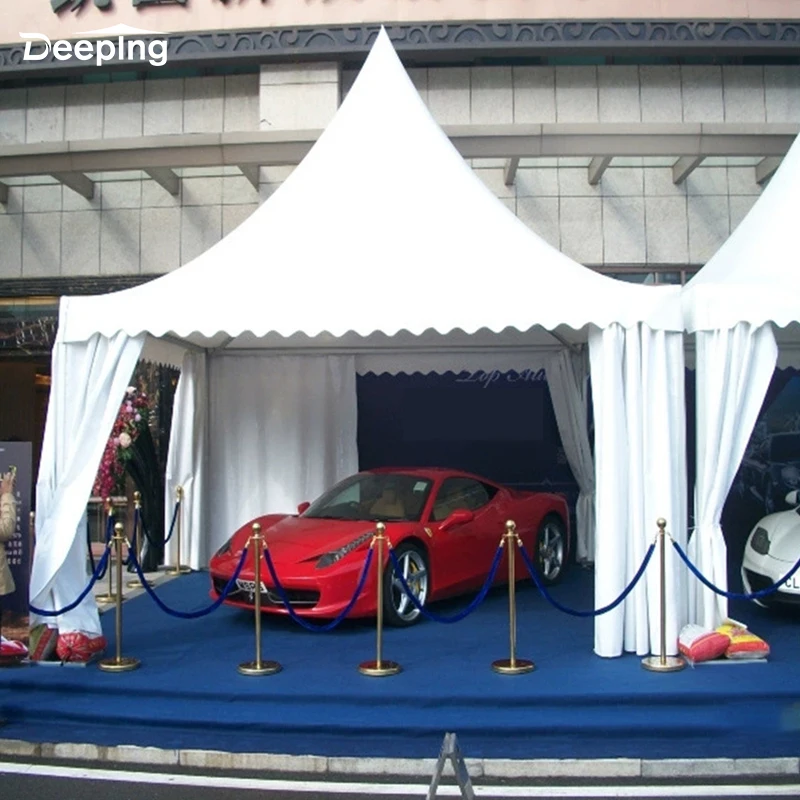 Glamping 5x5 aluminum gazebo tent small party connectable gazebo party frame tent gazebo tents for sale