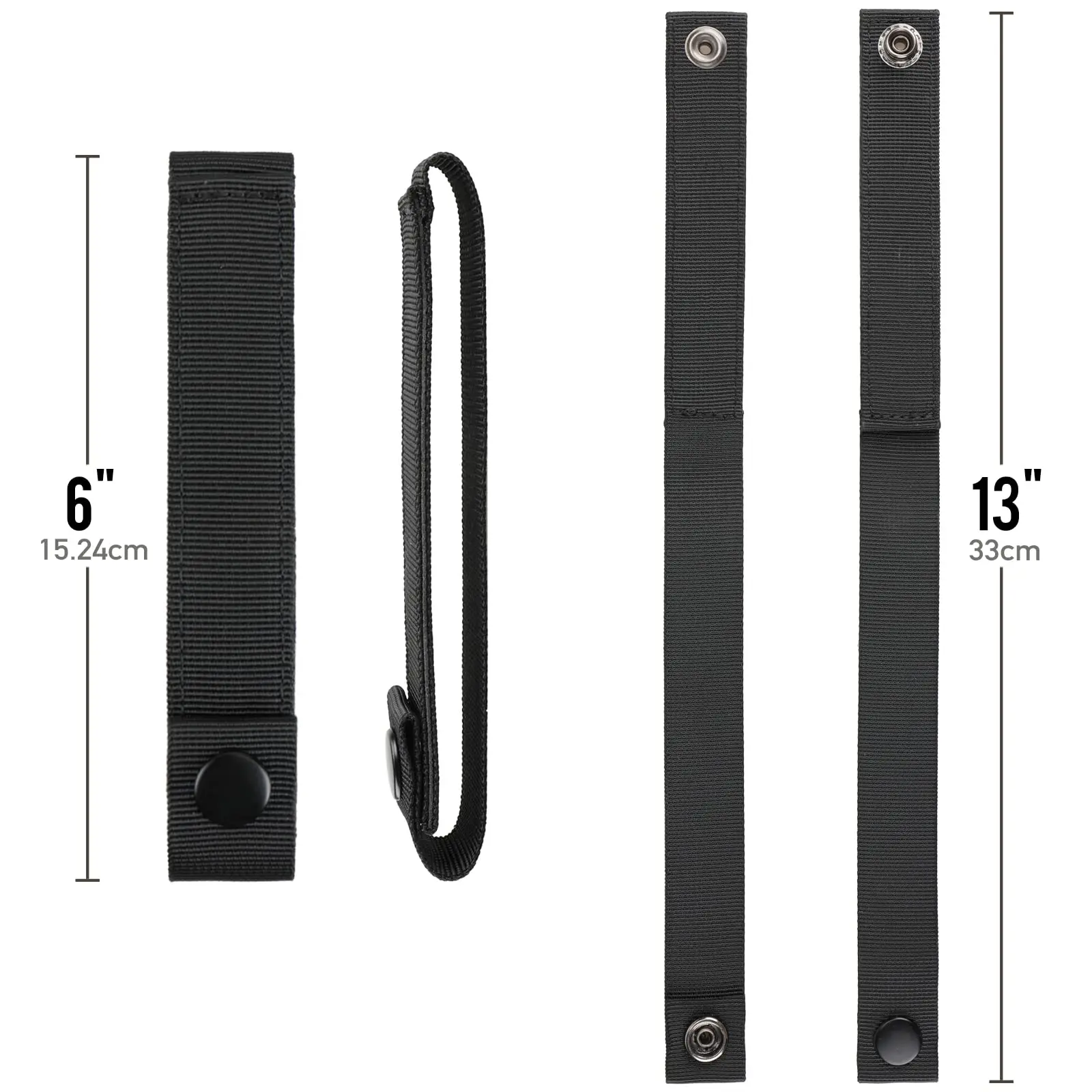 6 INCH CXXM Outdoor Training tactical molle strap Molle Webbing Straps Attachment Snap mountaineering bag combination buckle