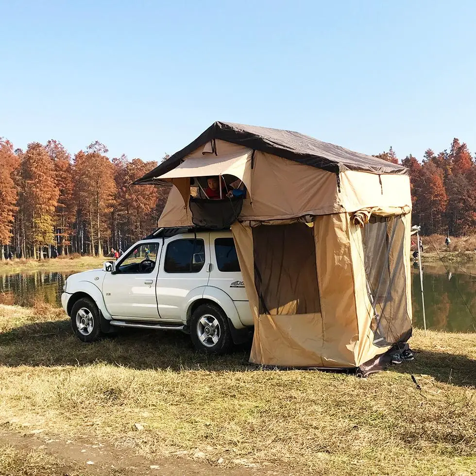 Trade Assurance Supplier arb roof tent accesorio para camioneta 4x4 roof top tent with side awning