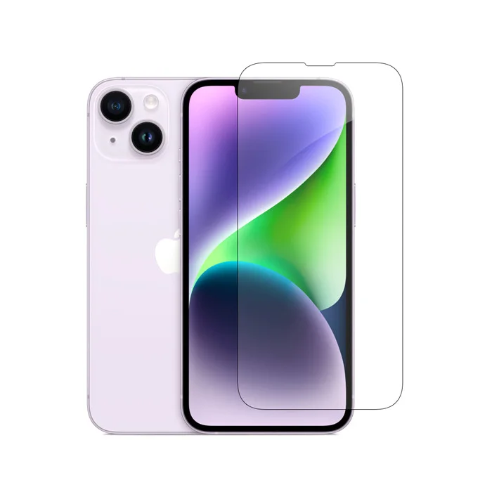 Mobile Phone Screen Guard HD Clear Anti Fingerprint 2.5D 9H Tempered Glass Screen Protector For iphone 14 14Pro 14 Plus Pro Max