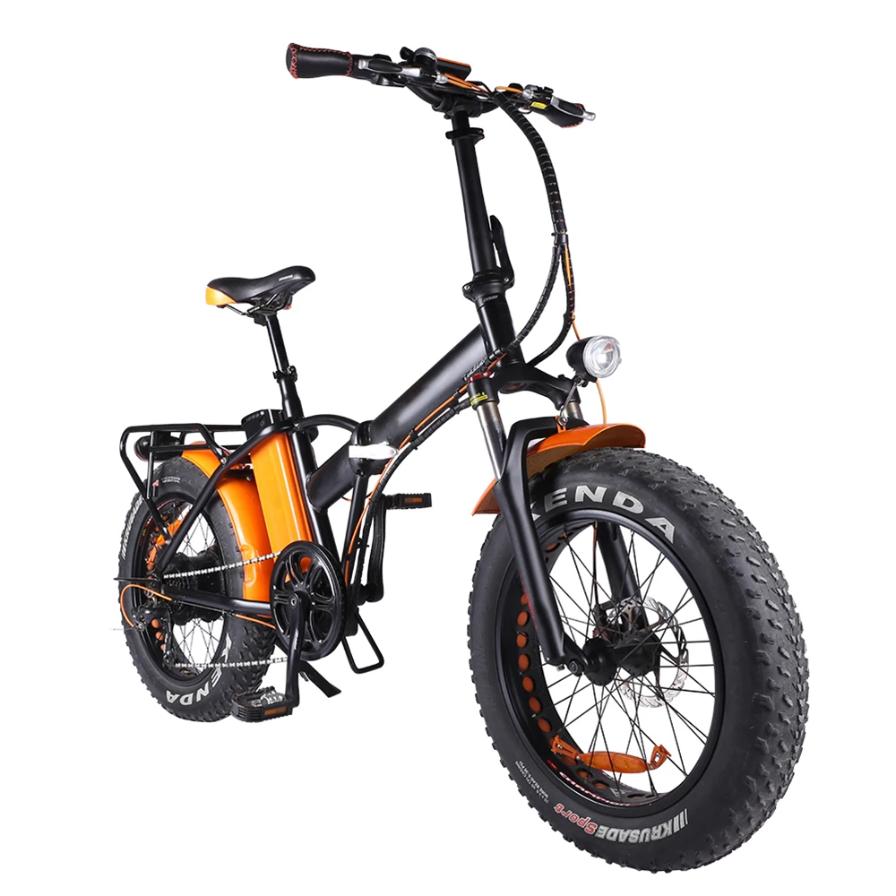  2021 складной снег фара для электровелосипеда в bafang 48v 750 w бесколлекторный задний привод двигателя 20 дюймов широкая шина