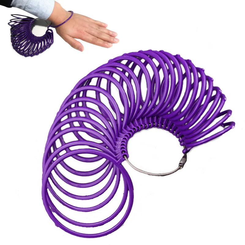 Plastic bracelet Measuring ring Wrist size Measuring tool Jade bracelet mouth Size Test band