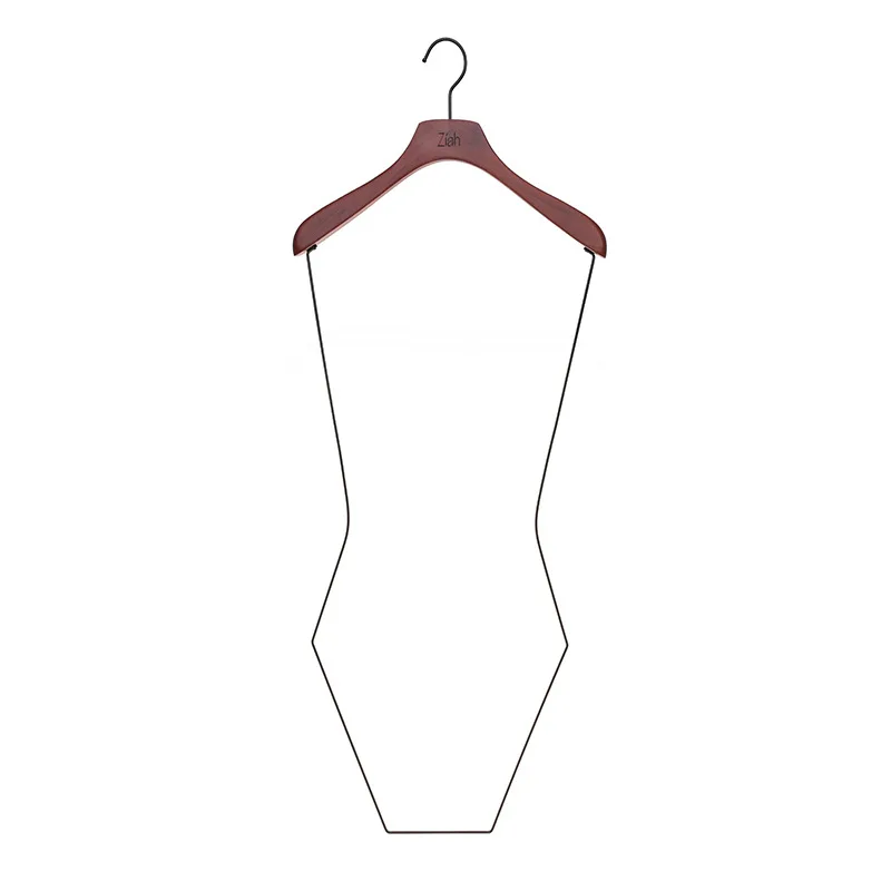 HYB OEM Rak Gantungan Swimsuit Underwear Wooden Clothes Horse