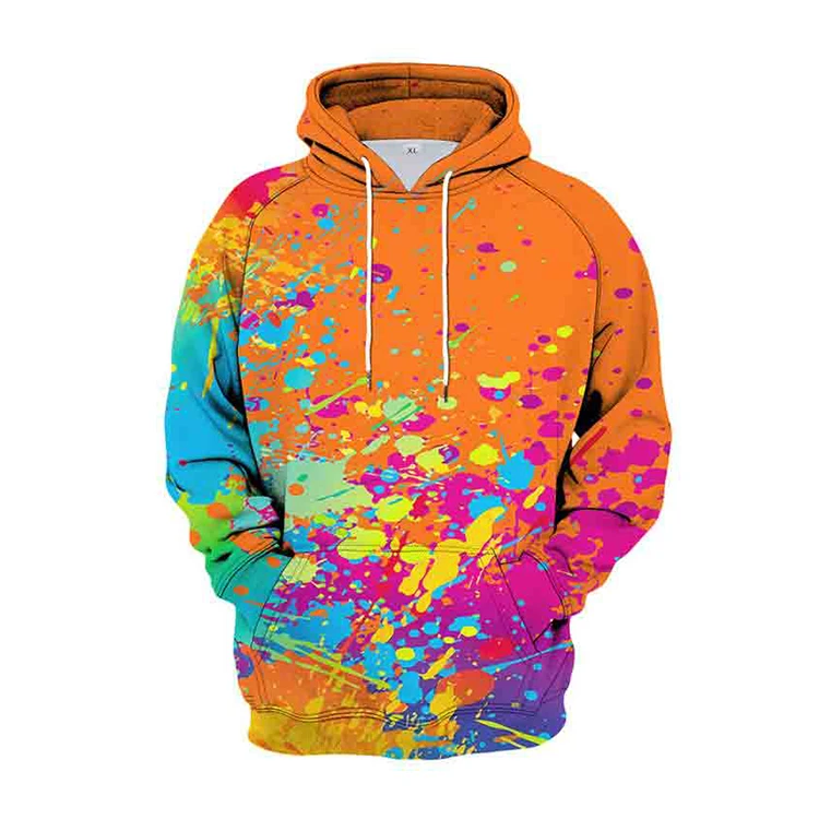 Hot product 3d digital printing hooded sweatshirt sports baseball uniform hooded top