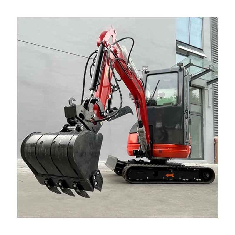 FREE SHIPPING CE/EPA engine small digger 2.5 ton crawler mini excavator mini bagger hydraulic 3.5 ton excavators for sale
