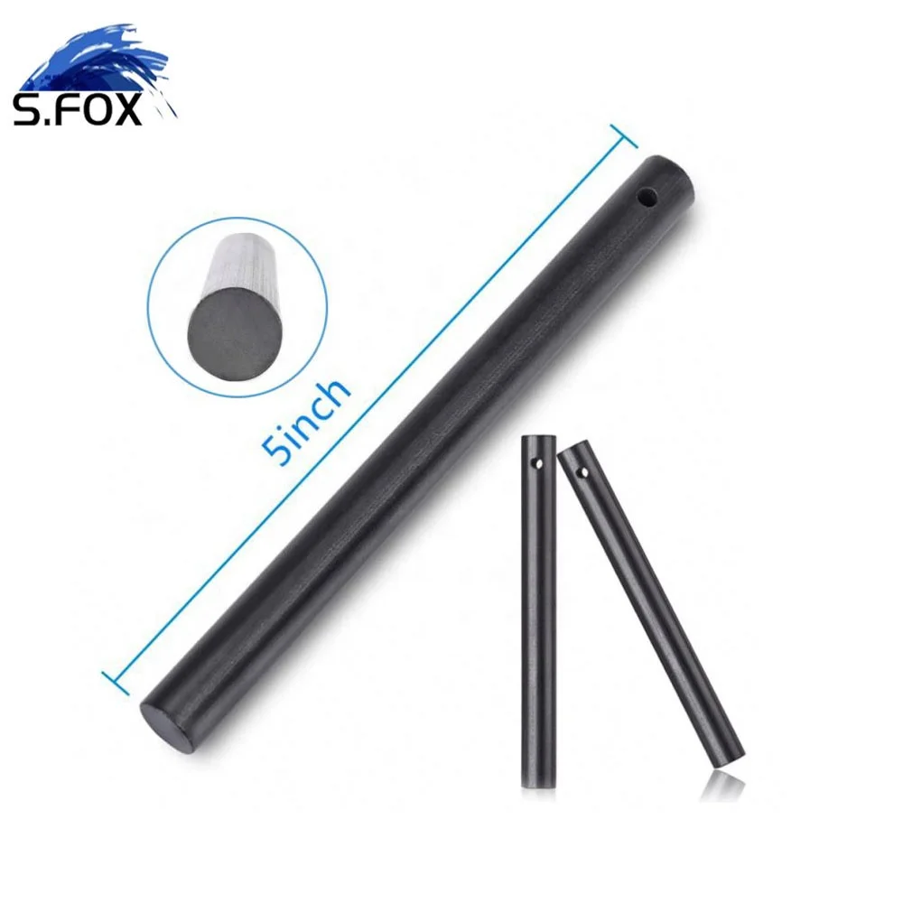 8*80mm Outdoor Survival Kit Magnesium Mischmetal Fire Stick Flint with Hole