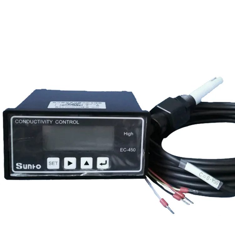 Intelligent conductivity controller EC-450 0 -2000 uS/cm Industrial Conductivity Meter Conductivity Tester Monitor