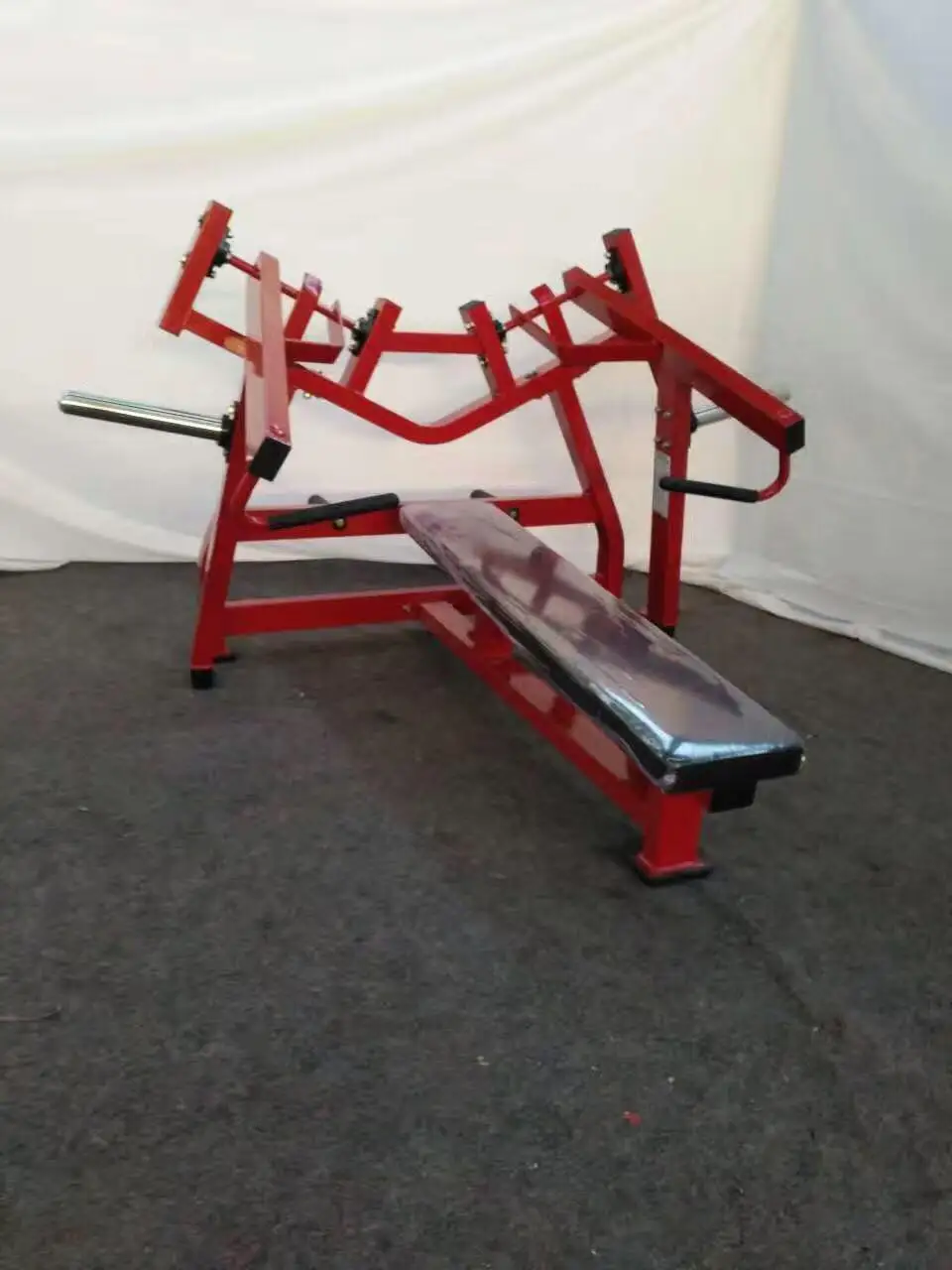 commercial gym fitness equipment steel Iso-Lateral Horizontal Bench Press machine gym equipment for home gym