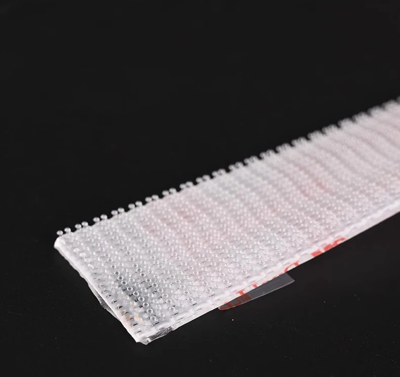 Reclosable Fastener Transparent Nylon Mushroom Hook & Loop Double Sided Adhesive Backed 3M SJ3560