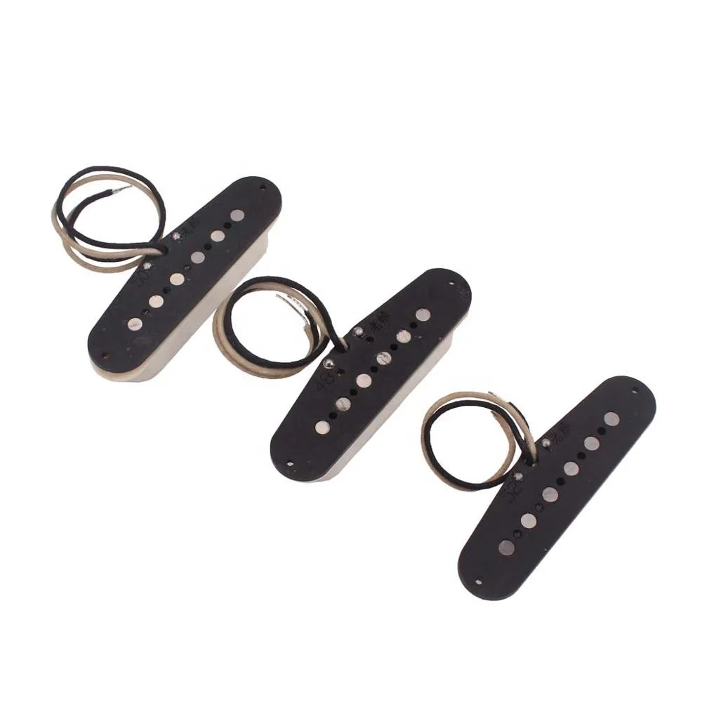 GMB126  Hand Wound Pickups Fit  Stratocaster  Hot Custom With Alnico5  Guitar Pickups