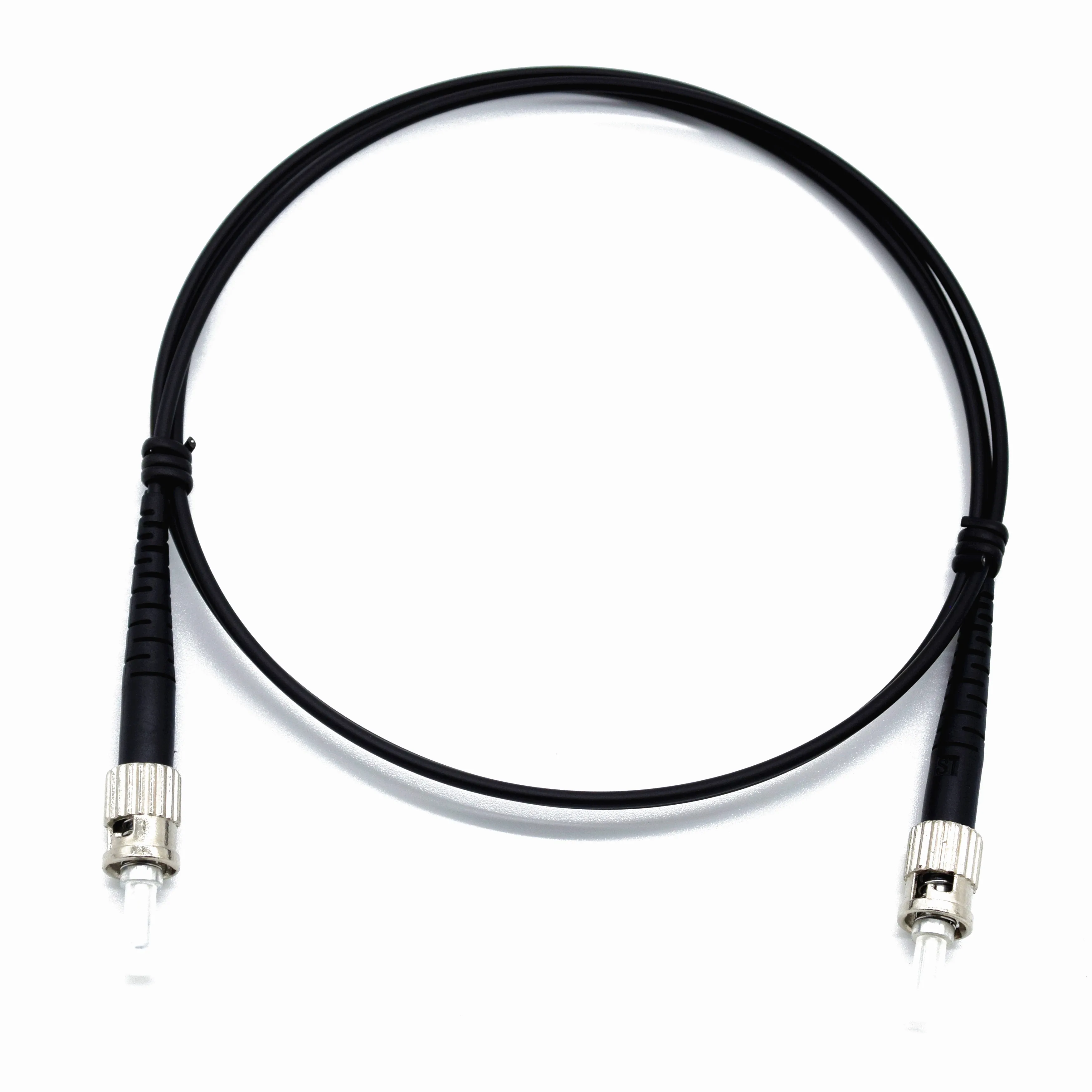 Customized 0.1-80m Plastic POF Jumper Cables Fiber Optic ST-ST Fiber Patch Cords