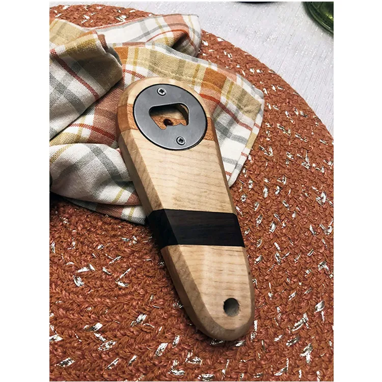 Stainless Steel Round Bottle Opener Inset DIY Kit Hardware Parts Circle 1 3/4 Inches Around