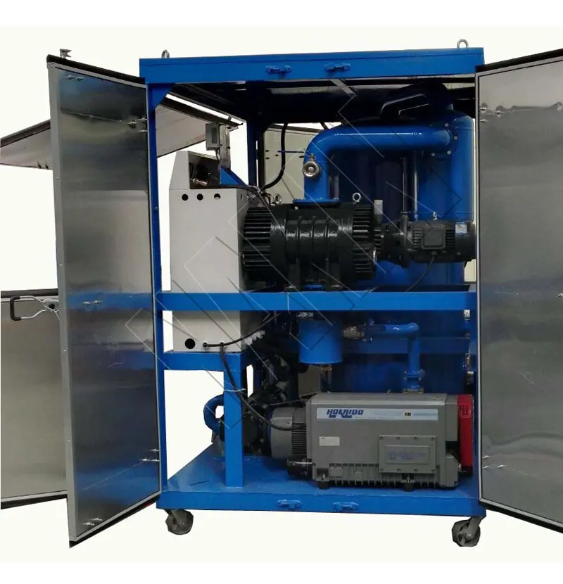 Waste Oil Double-Stage Vacuum Transformer Oil Purifier