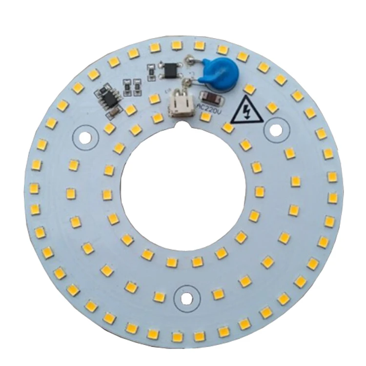 3 года гарантии 240VAC DOB dimmable 24W 15w 10W round 2835SMD 150LM/W 90Ra 4500k Светодиодные печатные модули печатной платы
