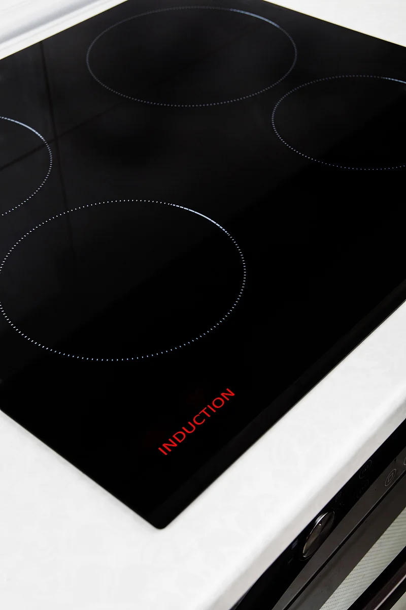 Custom Size High Temperature heat resistant glass Induction Cooker Ceramic Glass for kitchen cooktops glass