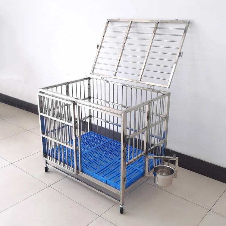 Heavy Duty Strong Stainless Steel Pet  dog cages Indoor and outdoor dog kennel